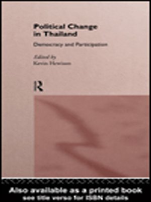 cover image of Political Change in Thailand